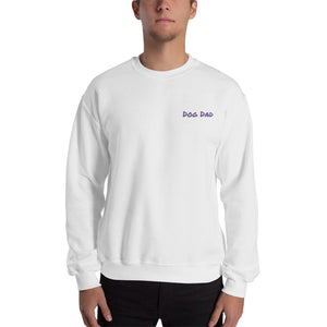 Embroidered Mens "Dog Dad" Pull Over Sweater